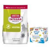 1,2kg animonda Integra Protect Adult Intestinal száraz macskatáp+6x30g Milkies snack ingyen