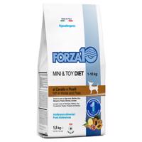 1,5kg FORZA10 Mini & Toy Diet ló & borsó száraz kutyatáp