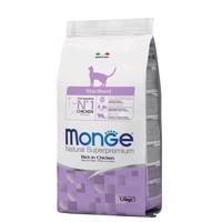 1,5kg Monge Natural Superpremium Sterilised csirke száraz macskatáp