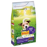 1,5kg PURINA Bonzo Mini Menü marha & bárány száraz kutyatáp