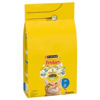 1,5kg PURINA Friskies Adult Cat lazac & zöldség száraz macskatáp