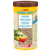 1000 ml sera Cichlids Sticks Nature haltáp