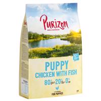 100g Purizon Puppy csirke & hal száraz kutyatáp új receptúrával