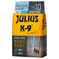 10kg Adult, JULIUS-K9, wild boar & berry, száraz kutyatáp