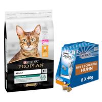 10kg PURINA PRO PLAN Adult Renal Plus csirke száraz macskatáp+8x40g Dentalife snack ingyen