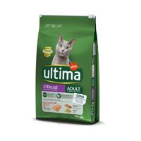 10kg Ultima Cat Sterilized lazac & árpa száraz macskatáp