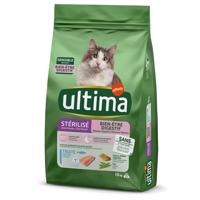 10kg Ultima Cat Sterilized Sensible pisztráng száraz macskatáp