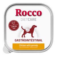 10x150g Rocco Diet Care Gastro Intestinal csirke & pasztinák tálcás nedves kutyatáp