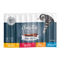 10x5g Smilla Long Sticks macskasnack vegyesen 4 ízzel