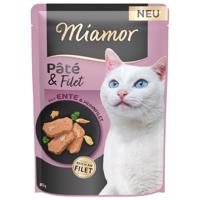 10x85g Miamor Pâté filé kacsa nedves macskaeledel