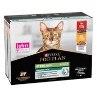 10x85g  PURINA PRO PLAN Cat Sterilised Adult Maintenance nedves macskatáp - Marha és csirke