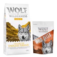 12 kg Wolf of Wilderness "Explore The Endless Terrain" - Mobility száraz kutyatáp+180g Wolf of Wilderness Wild Bites Wide Acres - csirke kutyasnack ingyen