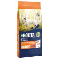 12kg Bozita Original Adult Sensitive bőr & szőrzet száraz kutyatáp