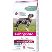 12kg Eukanuba Adult Mono-Protein lazac száraz kutyatáp 10% kedvezménnyel