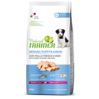 12kg Nova foods Trainer Natural Medium Puppy & Junior száraz kutyatáp