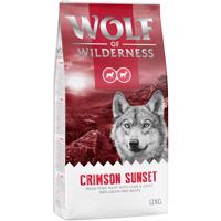 12kg Wolf of Wilderness "Crimson Sunset" bárány & kecske - gabonamentes száraz kutyatáp