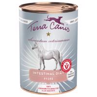 12x 400g Terra Canis Alimentum Veterinarium Intestinalium Intestinal Horse nedves kutyatáp