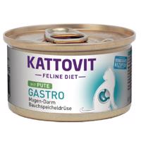 12x 85g Kattovit Gastro Pulyka nedved macskatáp