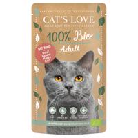 12x100g Cat's Love Bio Marha nedves macskatáp