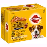 12x100g Pedigree Adult Multipack tasakos szárnyasválogatás szószban nedves tasakos kutyatáp