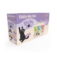 12x125g Lucky Lou Kitten nedves macskatáp vegyes csomag mixI