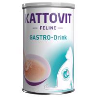 12x135ml Kattovit Gastro Drink csirkével kiegészítő eledel macskáknak