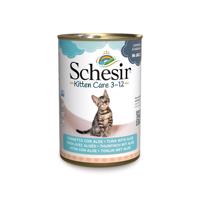 12x140g Schesir Kitten tonhal & aloe vera aszpikban nedves macskatáp