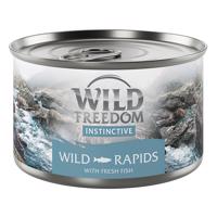 12x140g Wild Freedom Instinctive Wild Rapids lazac étrend-kiegészítő eledel macskáknak