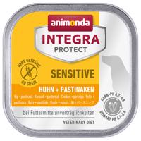 12x150g animonda Integra Protect Sensitive csirke & pasztinák nedves kutyatáp