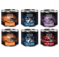 12x200g Wild Freedom Adult nedves macskatáp-vegyes csomag II (2 x csirke, 2 x tőkehal, 1x marha, 1x kacsa