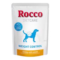 12x300g Rocco Diet Care Weight Control csirke & burgonya tasakos nedves kutyatáp