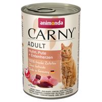 12x400g Animonda Carny Adult nedves macskatáp- Marha & csirke