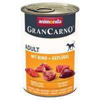 12x400g animonda GranCarno Original Adult Marha & szárnyas nedves kutyatáp