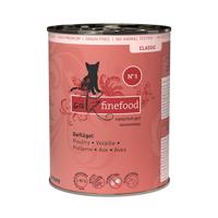 12x400g catz finefood konzerv nedves macskatáp-Szárnyas