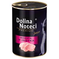 12x400g, Dolina Noteci Premium, Junior, pulykában gazdag, nedves macskaeledel, Junior