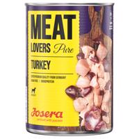 12x400g Josera Meatlovers Pure Pulyka nedves kutyaeledel