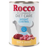 12x400g Rocco Diet Care Weight Control csirke & burgonya nedves kutyatáp