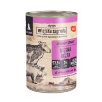 12x400g Wiejska Zagroda Dog nedves kutyatáp - Húsos lakoma