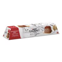 12x57g Gourmet Revelations Mousse Marha nedves macskatáp 10+2 ingyen