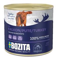 12x625g Bozita Paté kutyakonzerv - Pulyka