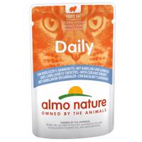 12x70g  Almo Nature Daily Menu nedves macskatáp-Tőkehal & garnéla