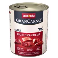 12x800g animonda GranCarno Original Adult Multi-húskoktél nedves kutyatáp