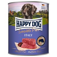 12x800g Happy Dog Sensible Pure nedves kutyaeledel- Italy (bivaly pur)