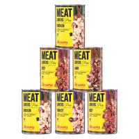 12x800g Josera Meatlovers Pure nedves kutyaeledel vegyes csomagban