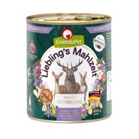 12x800g Liebling´s Mahlzeit nedves kutyatáp- Téli kiadás: vadragu