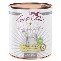 12x800g Terra Canis Hypoallergen ló & csicsóka nedves kutyatáp