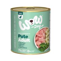 12x800g WOW Dog Adult pulyka nedves kutyatáp