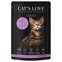 12x85g Cat's Love Lazac & csirke nedves macskatáp