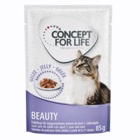 12x85g Concept for Life Beauty nedves macskatáp aszpikban