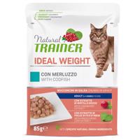 12x85g Natural Trainer Ideal Weight tőkehal nedves macskatáp